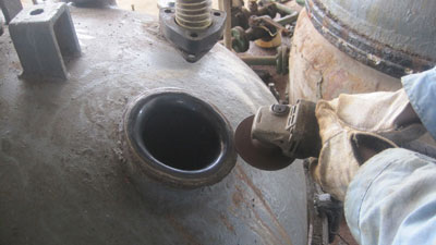 搪玻璃反應(yīng)釜修補(bǔ)